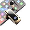 K55 Bluetooth-compatible Headset Lavalier Retractable Cable V5.2 Smart In-ear Single Sports Earphone With Led Digital Display