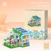 IMPLAY TOYS Fairy Tale Town Series House Version Sunshine Flower House 608 Pieces (2036)
