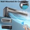 Настенный вентилятор для охлаждения воздуха 3 скорости настольный вентилятор 6000 мАч перезаряжаемый электрический вентилятор для дома кухни офиса вентилятор для кондиционирования воздуха