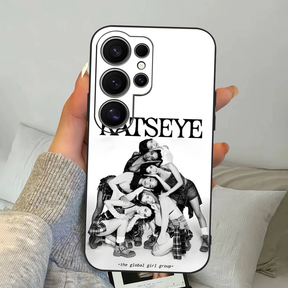 K-KATSEYE Музыкальный чехол для телефона Samsung S 24 Fe 25 Ultra Plus 20 Lite 21 30 22 23 24 22 Ultra 5G Fundas