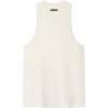 Fear of God Essentials Signature Облегающий топ-майка Слоновая кость Унисекс Топы Кремовый 125HO254232F