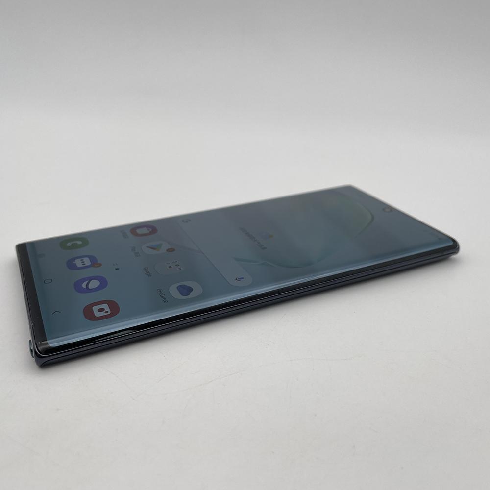 Восстановленный Samsung Galaxy Note10+ 5G N976F 4G N975F N975U Оригинальный Разблокированный 6.8" 12GB+256GB Камера 12МП NFC Отпечаток пальца Смартфон с 1 SIM