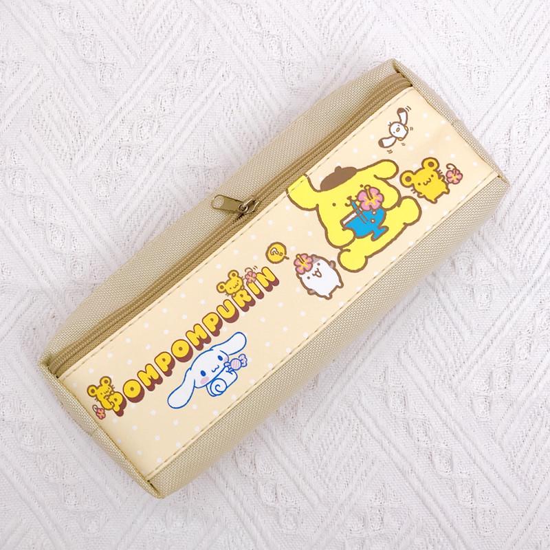 Средний пенал Kuromi & Pompompurin - Сумка-органайзер из ПУ с двумя отделениями