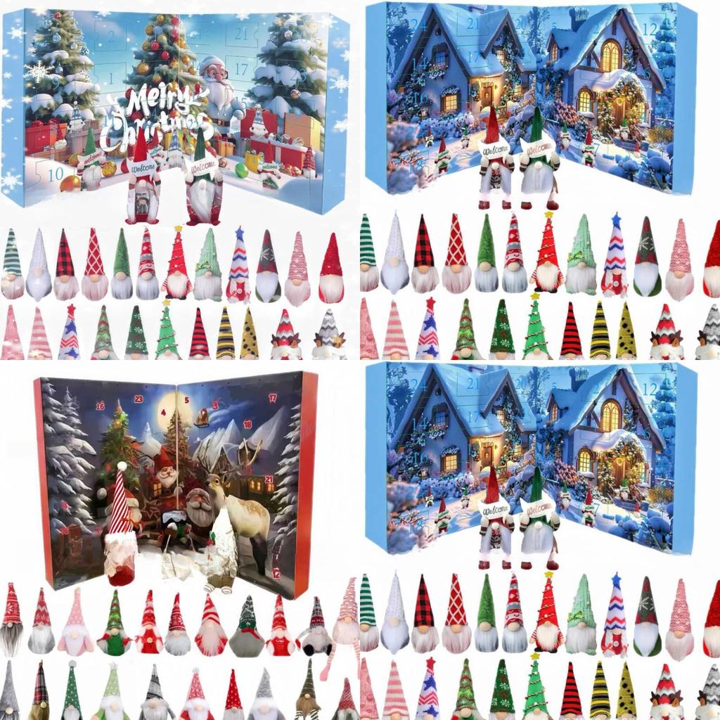 Christmas Gnome Advent Calendar Toy With Interactive Design For Family Fun And Child Development