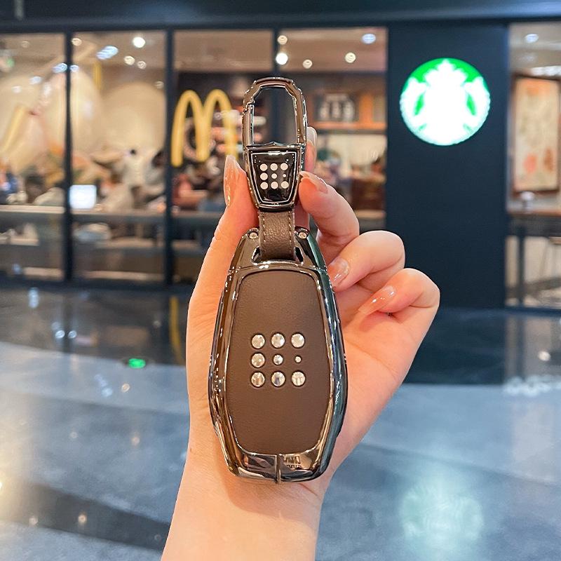 Синий Электрический Чехол для Ключа E5plus для Автомобильного Ключа Dongfeng Seres E5 Plug-in Hybrid DE-i