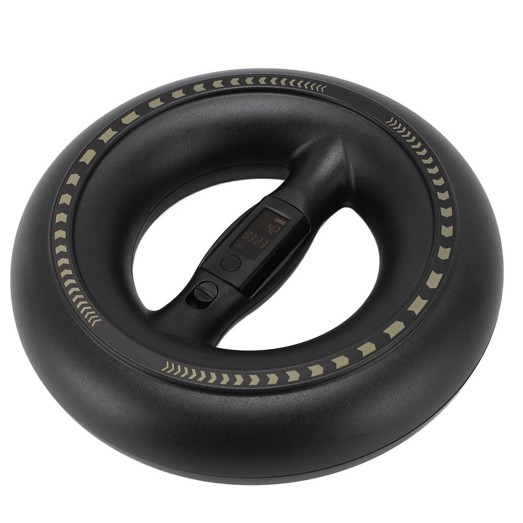 Wrist Trainer Ball Smart Display Curved Handle Enhanced Grip Wrist Strengthener Forearm Exerciser Ball for Arm Finger