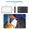 Mini LED Photography Fill Light 120 LED 2500K 9000K Rechargeable Brightness Adjustable Pocket Video Light