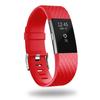 Fitbit Charge 2 Diamond Pattern Replacement Sport TPE Strap