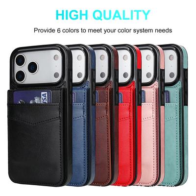 Стильный чехол-кошелек с подставкой для iPhone 17 Pro Max