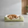 Elevated Style Pet Bed for Dogs with Removable Cushion Soft Sided Frame and Comfortable Lounging