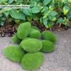 Creative Crafts Artificial Moss Rocks Simulation Plant DIY Decoration Green 30pcs Fake Stone For Garden and Crafting