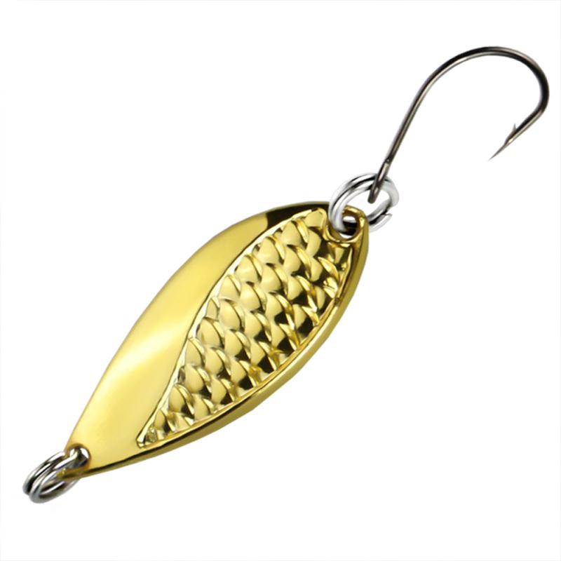 Рыболовная приманка из цинкового сплава, 2,5 г, 5 г, металлическая рыбья чешуя, приманка с блестками, пресноводная имитация, искусственная