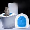 Cat Toilet Trainer & Mat - Secure Litter Tray Holder for Easy Bathroom Training