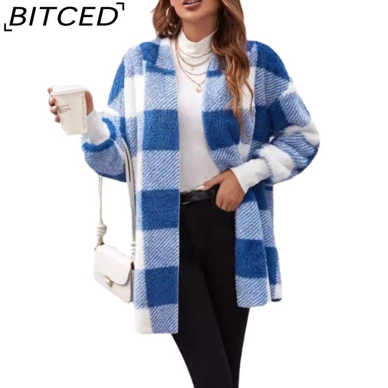 BITCED Women's Fashion Casual Autumn Winter Long Sleeve Cardigans