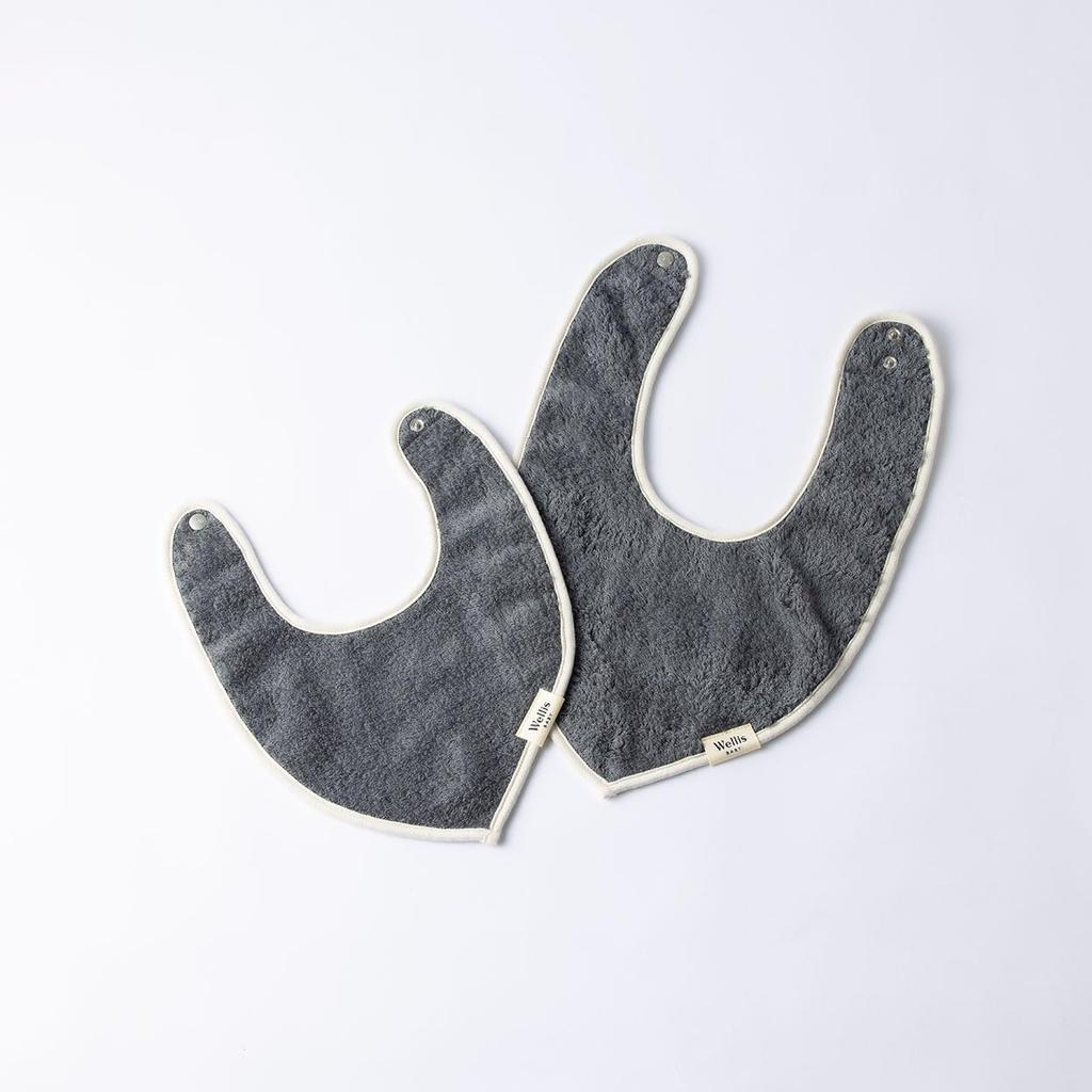 Wellis BABY ALL in Box Gray (Includes Swaddle, Small Bib, Large Bib, Sleeper, Mommy Towel, Daddy Towel, Sweat Pad, and Baby Carrier Cover in Gray)