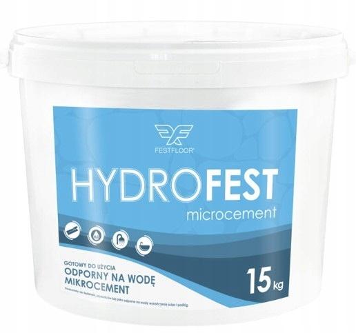 Hydrofest 15 - Water Resistant Microcement Hf9002Gw Grey Hydro White