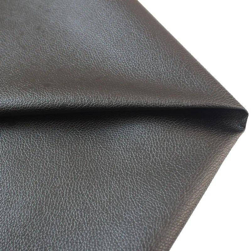 100x140cm Litchi PU Leatherette Faux Synthetic Leather Fabric for Sewing Bow Bag Brooches Sofa Car DIY Handwork Material Sheets