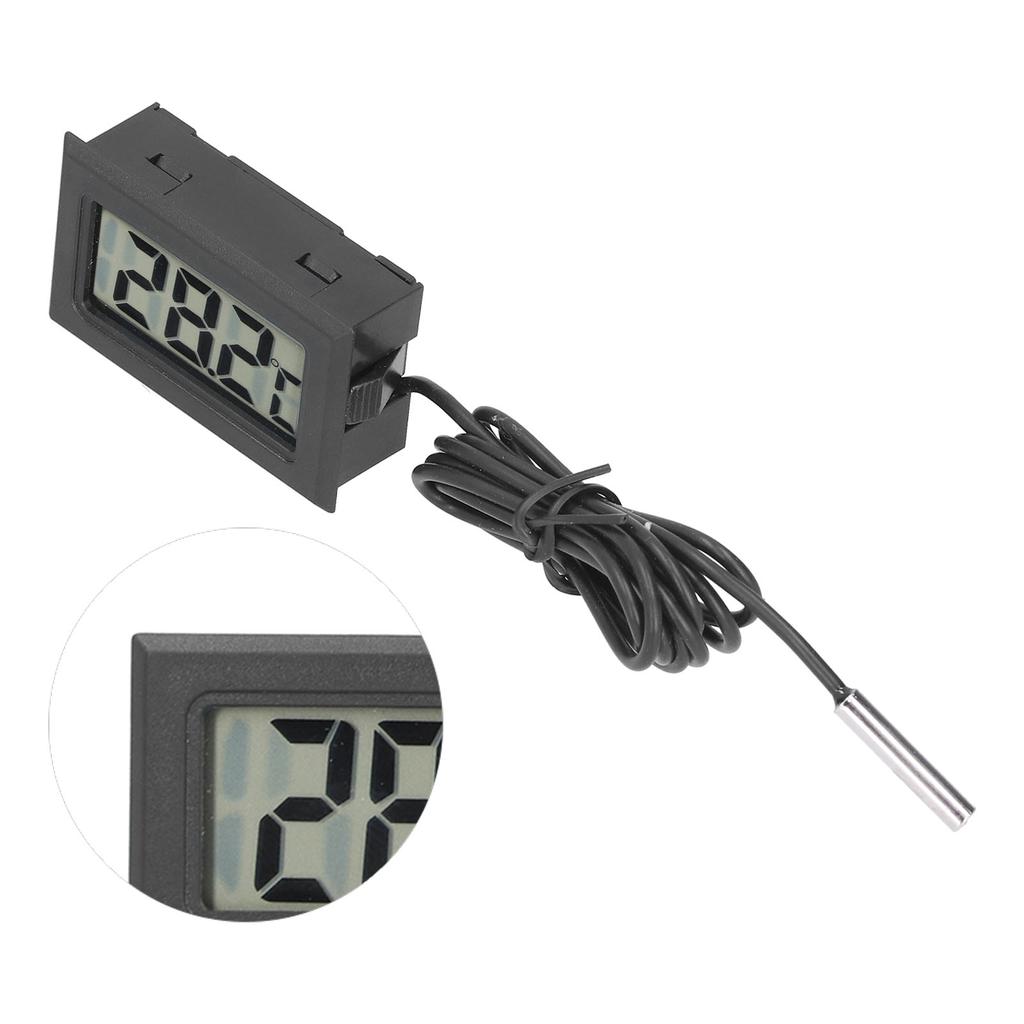Встроенный электронный термометр Мини-цифровой водонепроницаемый измеритель температуры для наружного применения