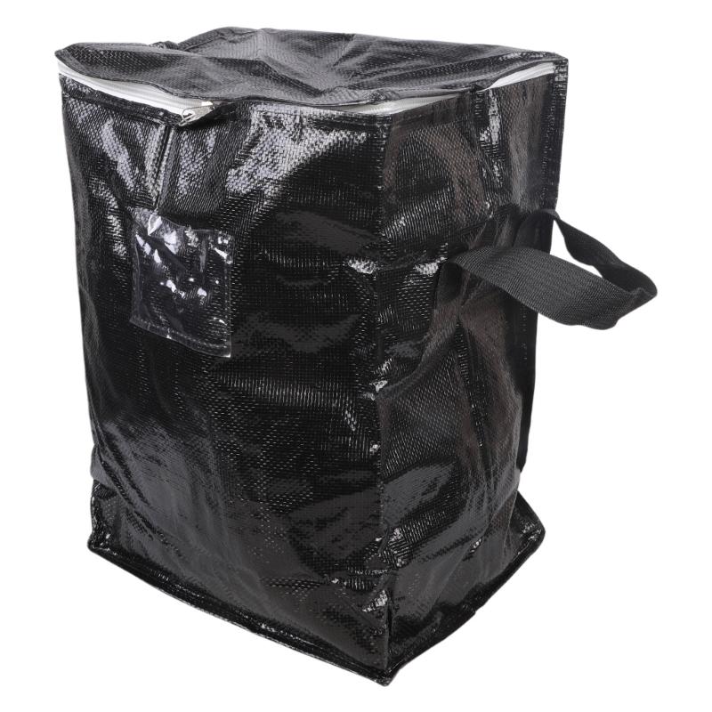 Многоразовая сумка для хранения вещей при переезде из утолщенной полипропиленовой ткани, увеличенная вместимость для сезонной одежды, постельного белья, складная конструкция