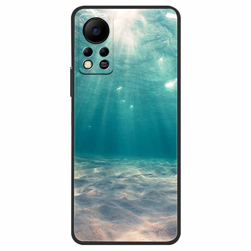 Для Infinix HOT 11S NFC Чехол X6812B Модный Мягкий ТПУ Силиконовый Чехол для Телефона Для Infinix HOT11S NFC Задняя Крышка HOT 11 S 6.78 Funda