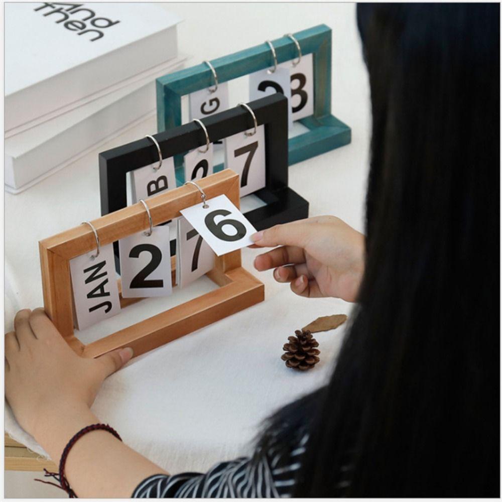 Monthly Daily Stationery Page-turning Calendar Turning Calendar Flipping Calendar Desk Calendar