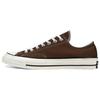 Кроссовки унисекс Chuck 70 Low Dark Root Коричневые Черные Egret 170554C
