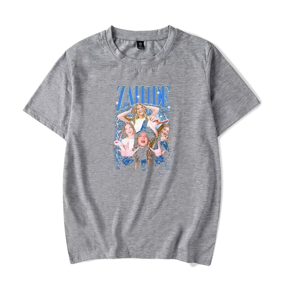 Zahide Short Sleeve Merch Tee  Men Women Crewneck Fashion T-shirt Unisex Tops