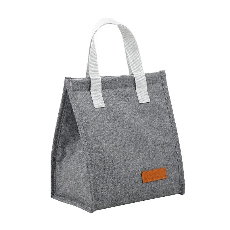 Многофункциональная Оксфордская сумка-холодильник большой емкости, водонепроницаемая портативная термосумка на молнии для хранения еды на открытом воздухе, пикника