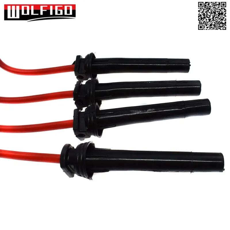 10MM For Mini Cooper R50 R53 R52 2002-2008 Ignition Spark Plug Wire Set 12127513032,12127513033,12127513034,12127513035