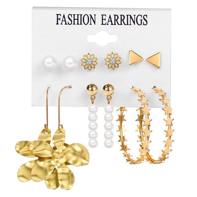 Набор женских сережек