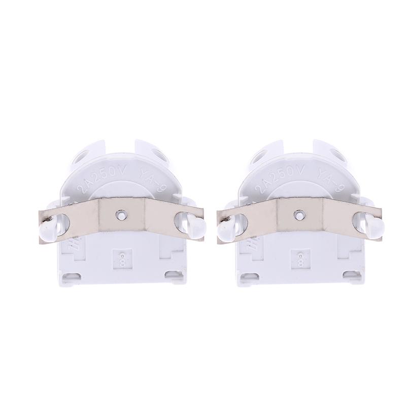 5 шт. T8/G13 люминесцентный патрон лампы термостойкий держатель лампы трубчатый держатель лампы аксессуары для домашнего офиса спальни