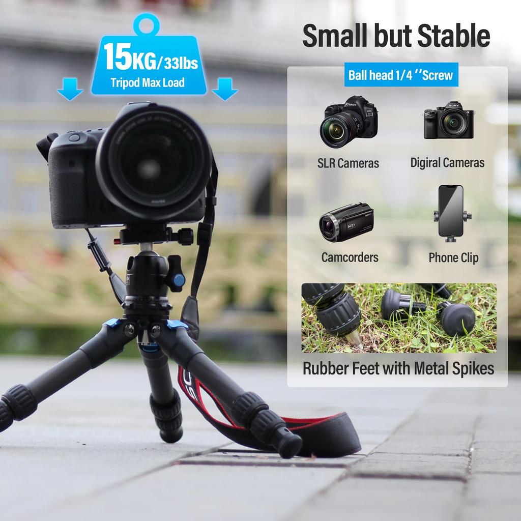 Мини-штатив SIRUI из углеродного волокна Travel Ball для беззеркальных фотокамер, втянутая длина, максимальная высота, головка 360°B-00K Arca-Swiss, камеры, 12,1",