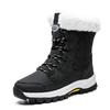 Winter Snow Boots Women Plush Warm Fashion Comfortable Mid Boots Ladies Outdoor Hiking Shoes Short Boots Platform Boots