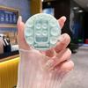 Силиконовый Магнитный Держатель для Телефона с Присоской и Металлическим Кольцом для Пальца
