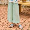 [lilipuri] Летние широкие брюки мятного цвета 