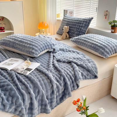 «Плед из искусственного кролика — офисный сон, летний кондиционер, всесезонный диван и постельное белье»