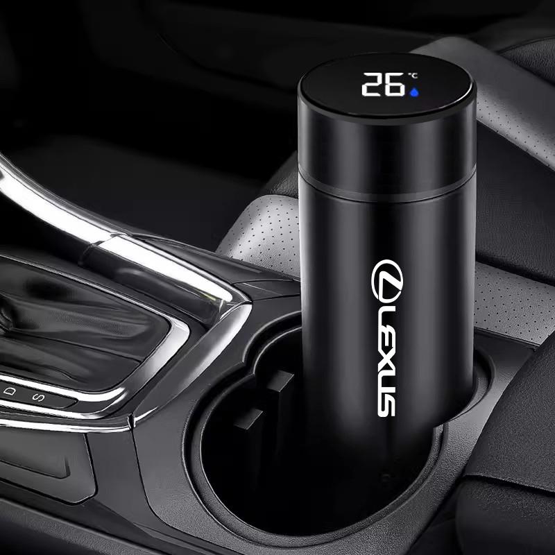 EAV3 2026 Hot Interior Stickers Vehicle Car Smart Insulated Cup Travel Coffee Cups Heating Bottle For Lexus RX300 IS200 IS250 ES350 C