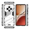 For Oppo A2 A3 Pro Energy 5G Punk Armor Shockproof Bumper Rugged Rubberized PC Fitted Kickstand Case Stand Holder Cover Shell