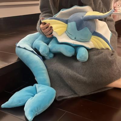 Eeveelution сон Вапореон Плюшевые Игрушки Иви Вапореон Мягкие Игрушки & Плюш Фильмы & ТВ Игры Аниме Фигурки Fnaf Мягкая Игрушка