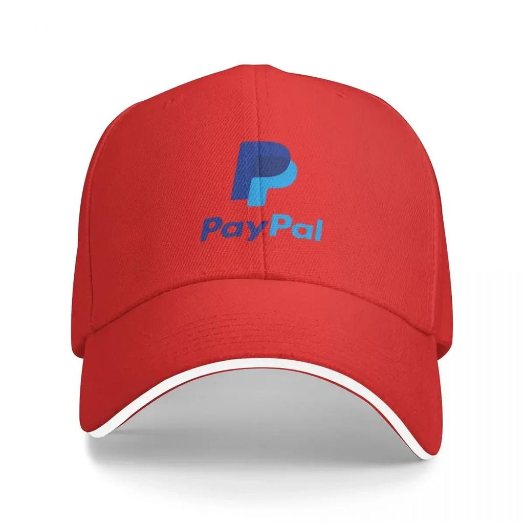 Paypal Logo Cap Fashion Casual Baseball Caps Adjustable Hat Hip Hop Summer Unisex Baseball Hats Customizable Polychromatic