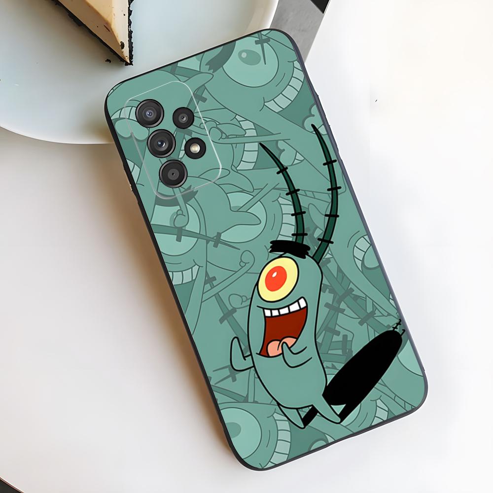 Funny Spongebo Phone Case For Samsung S26 S25 Edge S24 S23 S22 S21 S20 Ultra Plus Fe Galaxy Silicon Cover