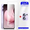 2в1 Reno13F Защитная пленка для экрана и объектива для Oppo Reno13 F 4G Reno 13 FS 5G Закаленные стеклянные пленки