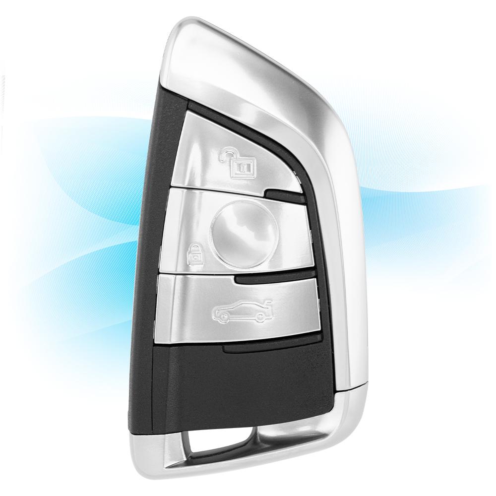 LIXIANG 3/4 кнопки для BMW DBC 1 3 5 7 серии X1 X5 X6 X5M X6M F FEM CAS4 CAS4+ брелок смарт-карта корпус ключа вставка лезвие корпус брелока