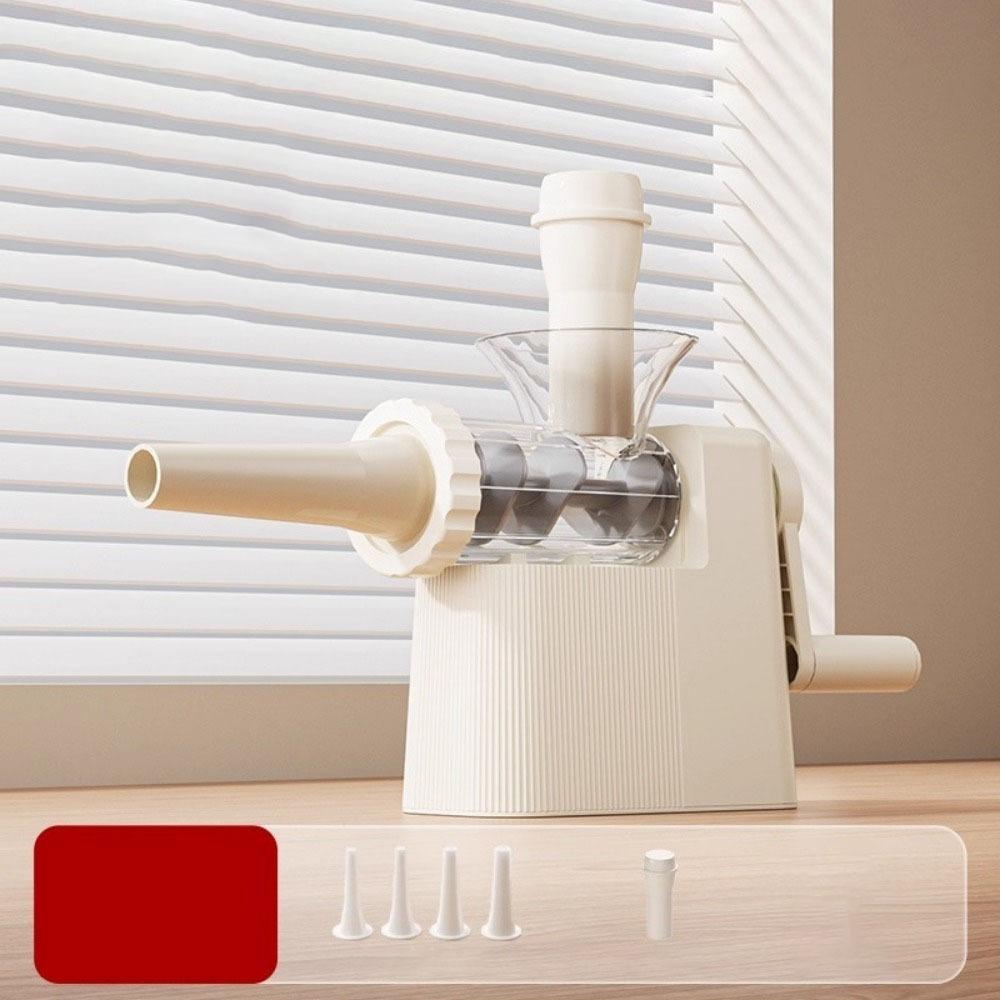 With 4 Tubing Units Manual  Sausage Stuffer Large Capacity Meat Grinder Filling Maker  Home Cooking