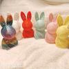 Cartoon 3D Printing Easter Rabbit Hollow Out Egg Candle Holder  Easter Decoration