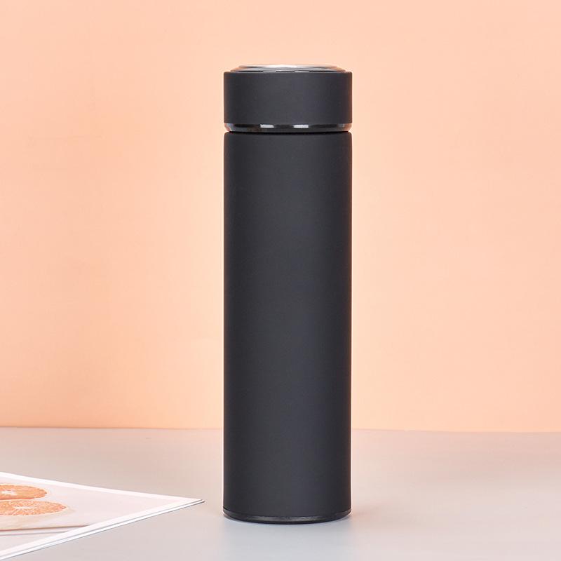 Термос из нержавеющей стали 304, двойная прямая чашка, подарочная чашка для рекламы и бизнеса