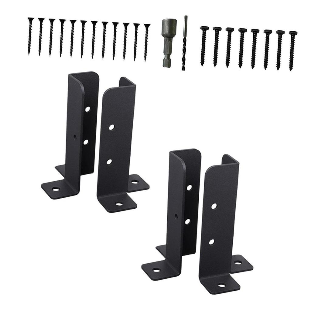 Post Base Bracket Hardware Rust Resistant Premium Deck Post Anchor Base Bracket Railing Post Bracket Fence Post Anchor Bracket
