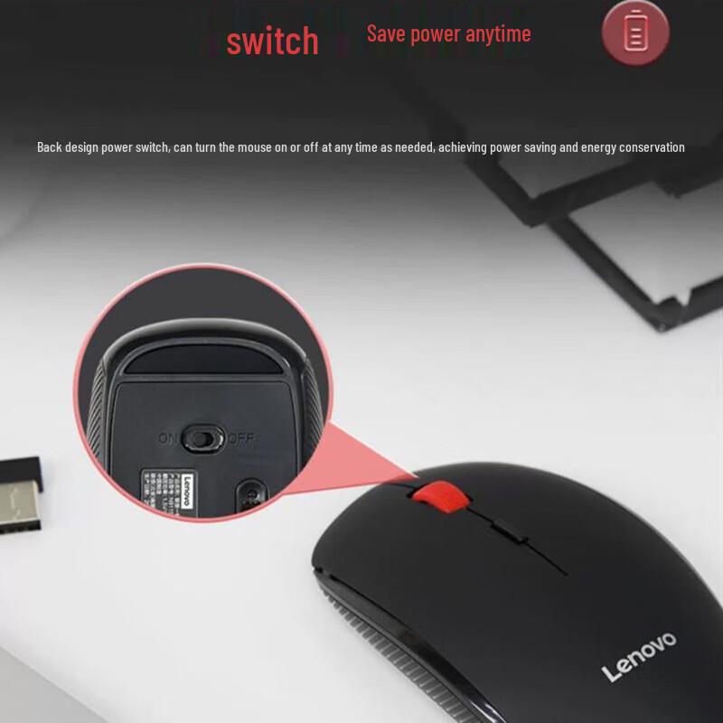 Lenovo Беспроводная бесшумная мышь