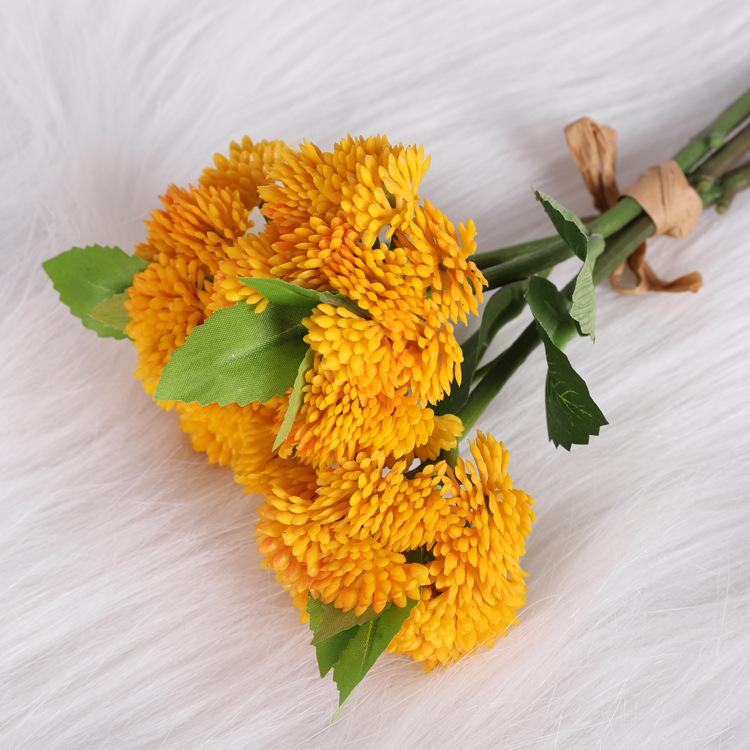 Simulated succulent rice fruit, soft rubber Fengxin fruit, plastic cauliflower home decoration