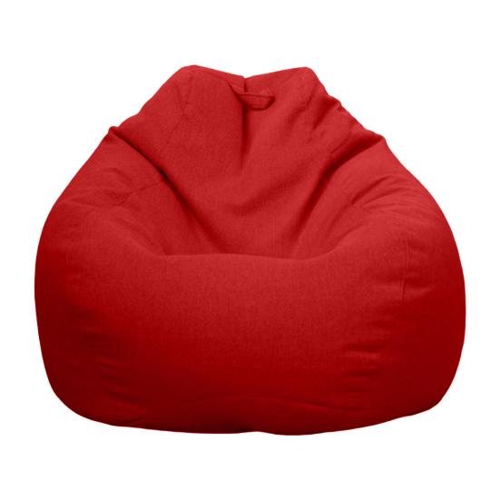 Bean Bag Cover No Filler Removable Bean Bag Chair Cover Washable Solid Color Sofa Cover for Bedroom Living Room Beanbag Chair